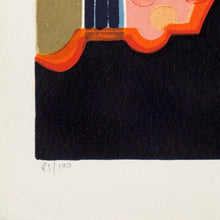 Load image into Gallery viewer, Two ladies Colour lithograph by Frederic Menguy