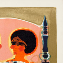 Load image into Gallery viewer, Two ladies Colour lithograph by Frederic Menguy