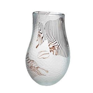 A unique Murano glass Battuto Vase