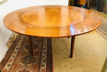 Load image into Gallery viewer, Extending or metamorphic "Flip-Flap" table by Dyrlund, Denmark. 1960s.