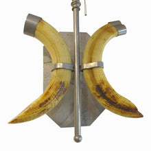 Load image into Gallery viewer, 1970s English Pair of Tusks Wall Light In the Style of Anthony Redmile