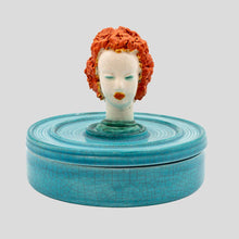Load image into Gallery viewer, 1930s Austrian ceramic box by Goldscheider Vienna