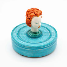 Load image into Gallery viewer, 1930s Austrian ceramic box by Goldscheider Vienna