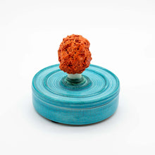 Load image into Gallery viewer, 1930s Austrian ceramic box by Goldscheider Vienna
