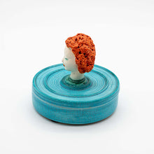 Load image into Gallery viewer, 1930s Austrian ceramic box by Goldscheider Vienna