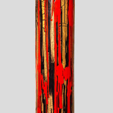 Load image into Gallery viewer, 1950s Enamelled metal Floor Lamp by Angelo Brotto