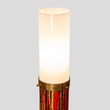 Load image into Gallery viewer, 1950s Enamelled metal Floor Lamp by Angelo Brotto