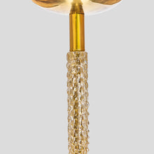 Load image into Gallery viewer, 1950s brass and glass floor lamp by Seguso Vetri D’Arte