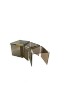 Load image into Gallery viewer, Gallotti & Radice ‘Tris’ T35 Smoked Glass Nesting Tables