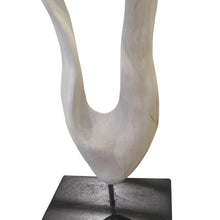 Load image into Gallery viewer, Mid-century Large Abstract White Driftwood Sculpture