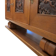 Load image into Gallery viewer, Large French Oak Sideboard by Charles Dudouyt, 1950s