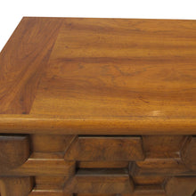 Load image into Gallery viewer, 1970s Walnut Brutalist Sideboard with Nine Drawers