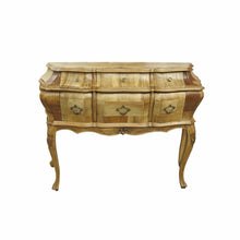 Load image into Gallery viewer, 1930s Italian Bombé Chest of Drawers, Burl Olive wood & Burl Walnut Marquetry