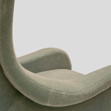 Load image into Gallery viewer, Velvet upholstered Marco Zanuso design Senior Chair
