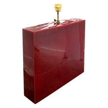 Load image into Gallery viewer, French Pair of Ceramic Table Lamps with Burgundy Glaze, 1960s