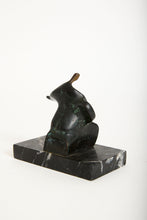 Load image into Gallery viewer, Bronze Sculpture of a Zither player