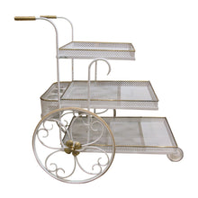 Load image into Gallery viewer, French Three-Tier Serving Trolley, Style of Mathieu Matégot, Circa 1950s