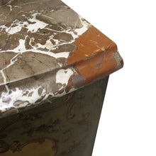 Load image into Gallery viewer, French Painted Chest of Drawers, 1920s, Neoclassical Style with Marble Top