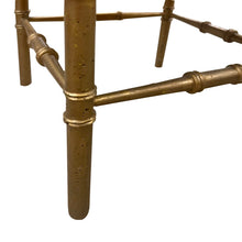 Load image into Gallery viewer, Pair of French Art Nouveau Gilt Wood Corner Chairs, 1900s