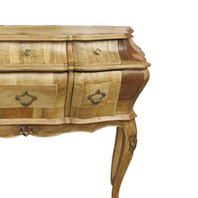 Load image into Gallery viewer, 1930s Italian Bombé Chest of Drawers, Burl Olive wood & Burl Walnut Marquetry