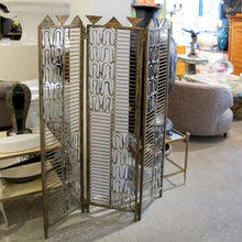Load image into Gallery viewer, Spanish Mid-Century Modern Wrought Iron Three-Panel Room Divider - Screen