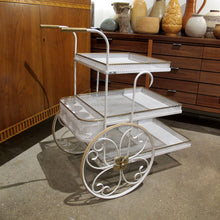 Load image into Gallery viewer, French Three-Tier Serving Trolley, Style of Mathieu Matégot, Circa 1950s