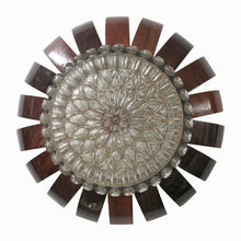 Load image into Gallery viewer, Pair of French 1960s Wall Sconces/Plafonniers with Textured Glass Shades