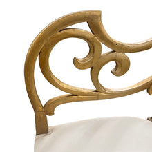 Load image into Gallery viewer, Pair of French Art Nouveau Gilt Wood Corner Chairs, 1900s