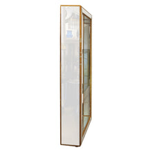 Load image into Gallery viewer, 1960s Mirrored Shelving Unit with Rattan Frame, French