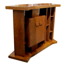 Load image into Gallery viewer, 1960s Continental Oak Bar Unit with Shelving – Room Divider