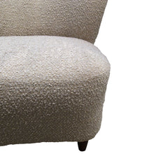 Load image into Gallery viewer, Pair of Vintage Finnish Lounge Chairs in Textured Beige Fabric