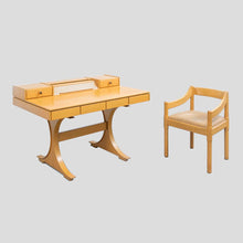 Load image into Gallery viewer, Vintage desk and chair Italian design by Vico Magistretti