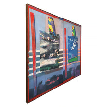 Load image into Gallery viewer, Richard Frank 'Mated Measure' Painting, Oil On Canvas 1980
