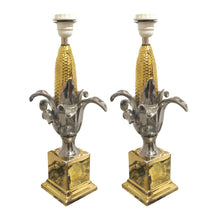 Load image into Gallery viewer, Pair of French 1970s Glazed Ceramic Table Lamps in the Style of Maison Charles