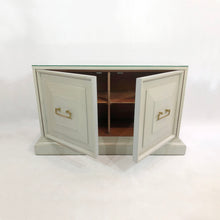 Load image into Gallery viewer, Neoclassical Duck Egg Cabinet On Plinth
