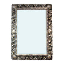 Load image into Gallery viewer, 19th-Century French Mirror with Contemporary Shell Adornments