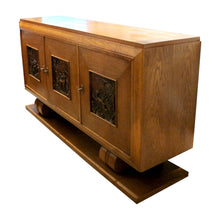 Load image into Gallery viewer, Large French Oak Sideboard by Charles Dudouyt, 1950s