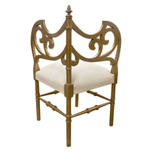 Load image into Gallery viewer, Pair of French Art Nouveau Gilt Wood Corner Chairs, 1900s