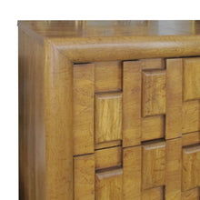 Load image into Gallery viewer, Brutalist 1960s Walnut Tallboy - Chest of Drawers