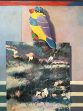 Load image into Gallery viewer, Richard Frank 'Mated Measure' Painting, Oil On Canvas 1980