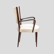 Load image into Gallery viewer, Vintage desk chair with arms Italian Design by Guglielmo Ulrich