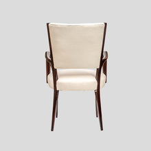 Load image into Gallery viewer, Vintage desk chair with arms Italian Design by Guglielmo Ulrich