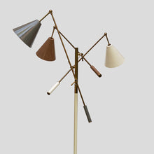 Load image into Gallery viewer, Mid century Multicolor Triennale floor lamp Italian design