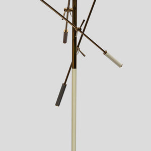 Mid century Multicolor Triennale floor lamp Italian design