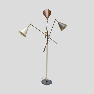 Mid century Multicolor Triennale floor lamp Italian design