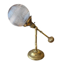 Load image into Gallery viewer, Pair of Benson's 1920's Ship's Master Suite Table or Wall Lamps