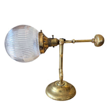 Load image into Gallery viewer, Pair of Benson's 1920's Ship's Master Suite Table or Wall Lamps