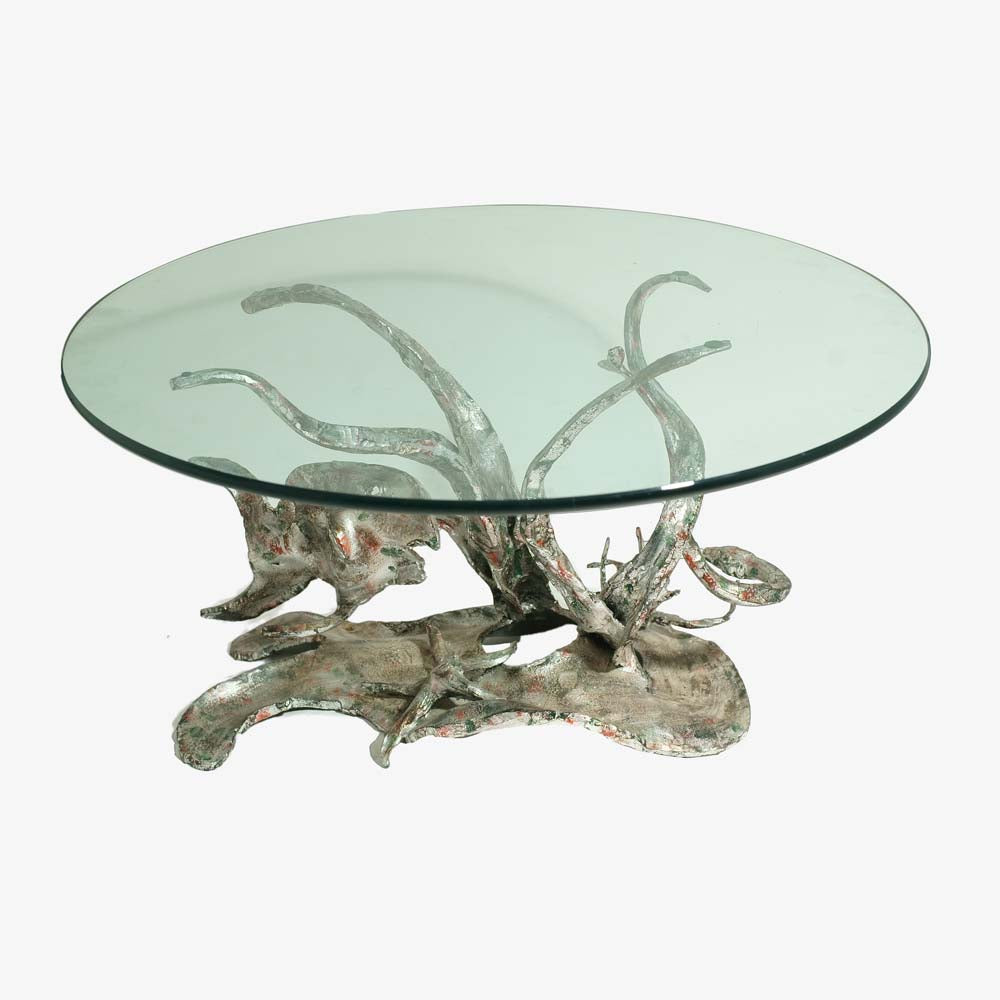 Italian design occasional table signed by Salvino Marsura