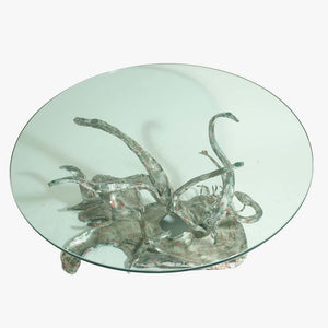 Italian design occasional table signed by Salvino Marsura