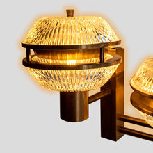 Load image into Gallery viewer, Pair of flying saucers wall lights attributed to Sergio Mazza